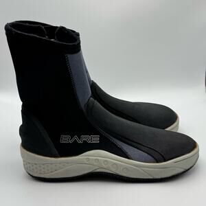 BARE Neoprene Dive Boots Men’s Size 9 Water Sports Scuba Snorkel Surf